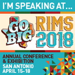 RIMS 2018 Speaker Badge