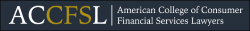 American College of Consumer Financial Services Lawyers Badge