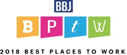 Birmingham Business Journal 2018 Best Places to Work Award Badge