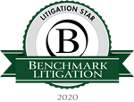 Benchmark Litigation Star, Local Litigation Star, 2020