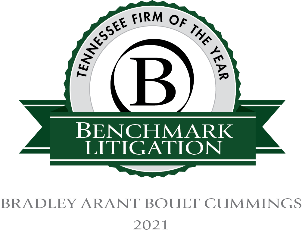 Benchmark Litigation Tennessee Firm of the Year, 2021
