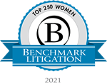 2021 Benchmark Top 250 Women in Litigation List