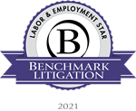 Benchmark Litigation - Labor & Employment Star 2021 Badge