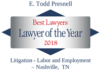 Best Lawyers Lawyer of the Year Award Badge