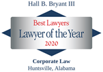 Hall B. Bryant, 2020 Lawyer of the Year
