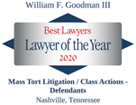 William F. Goodman, 2020 Lawyer of the Year