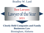 Bradley Lard, 2021 Lawyer of the Year