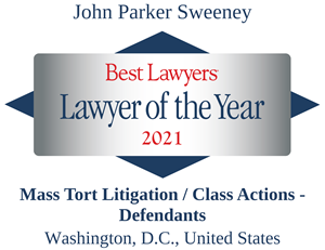 John Parker Sweeney, 2021 Lawyer of the Year