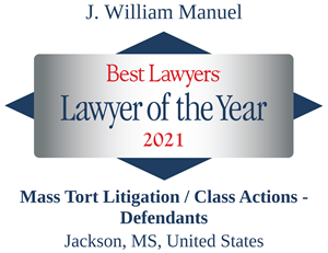 J. William Manuel, 2021 Lawyer of the Year