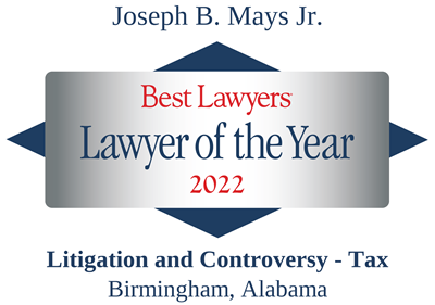 Joe Mays Lawyer of the Year 2022