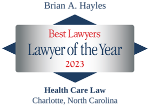 Brian Hayles Lawyer of the Year
