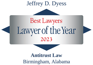 Jeff Dyess Antitrust Lawyer of the Year