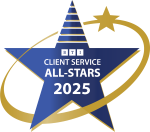 2025 BTI Client Service All-Star Badge