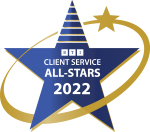 BTI Client Service All-Star 2022 Badge