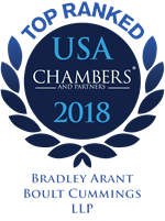 Chambers USA 2018 Ranking Badge