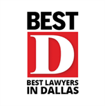 D Magazine Best Lawyers in Dallas Badge