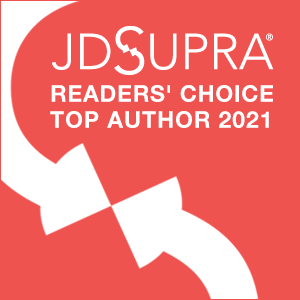 JD Supra Reader's Choice Award 2021 Top Author