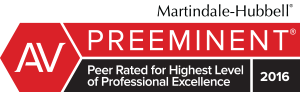 Martindale AV Preeminent Rating Badge