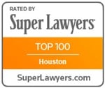 Super Lawyers Top 100 Houston Logo Badge