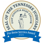 2025 Tennessee Supreme Court “Attorneys for Justice Badge