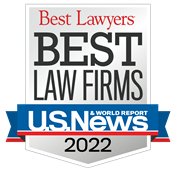 U.S. News - Best Lawyers "Best Law Firms" Award 2022 Badge Logo