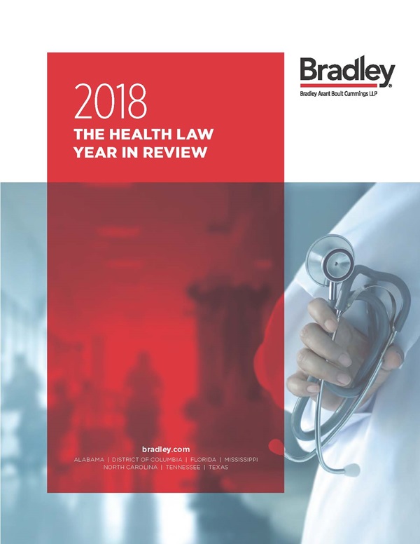 Bradley 2018 Health Law Year in Review Cover Page