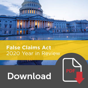 False Claims Act 2020 Year in Review Download Button