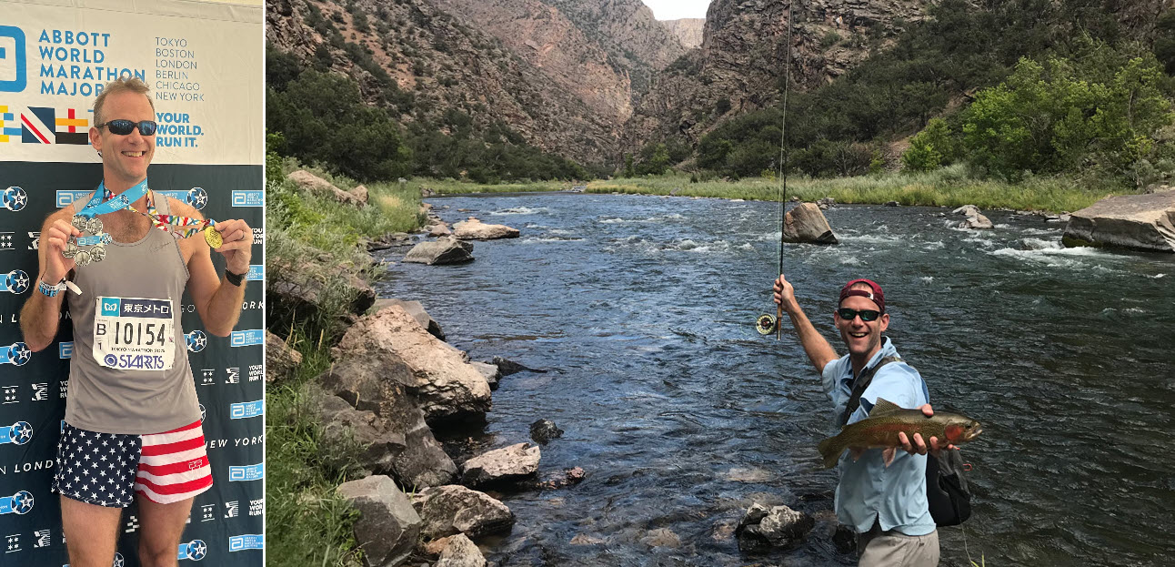 John Mark Goodman Marathon Runner and Fly Fisherman