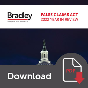 Download Our False Claims Act: 2022 Year in Review