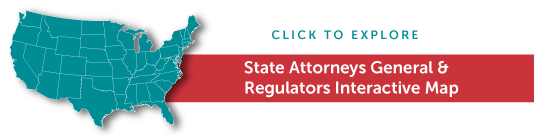State Attorneys General & Regulators Interactive Map Button
